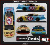 #43 Christian Fittipaldi - Cheerios.jpg
