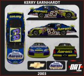 #83 Kerry Earnhardt - Aaron's.jpg