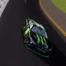 FICTIONAL Ty Gibbs 2023 Number 18 Monster Energy Toyota Camry